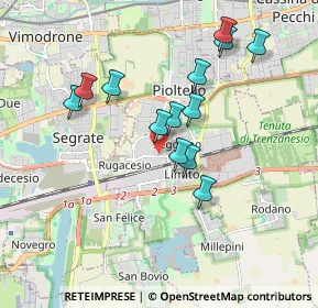 Mappa Via Consacrazione, 20096 Pioltello MI, Italia (1.65769)
