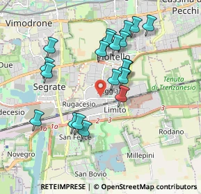 Mappa Via Consacrazione, 20096 Pioltello MI, Italia (1.7785)