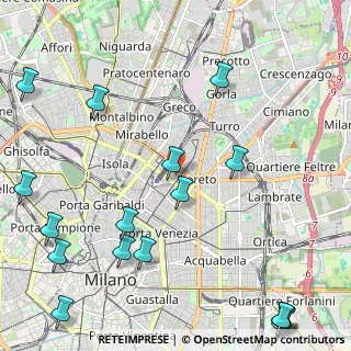 Mappa Via Privata Santa Giovanna D'Arco, 20124 Milano MI, Italia (3.13765)