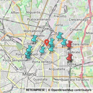 Mappa Via S. Giovanna D'arco, 20124 Milano MI, Italia (1.6025)