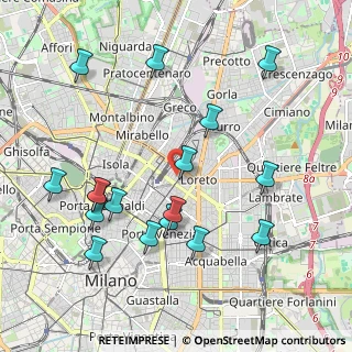 Mappa Via S. Giovanna D'arco, 20124 Milano MI, Italia (2.20059)