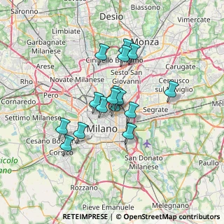 Mappa Via S. Giovanna D'arco, 20124 Milano MI, Italia (5.06625)