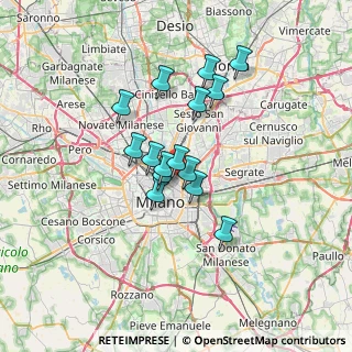 Mappa Via S. Giovanna D'arco, 20124 Milano MI, Italia (5.15267)
