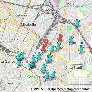 Mappa Via S. Giovanna D'arco, 20124 Milano MI, Italia (1.1415)