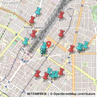 Mappa Via S. Giovanna D'arco, 20124 Milano MI, Italia (0.547)