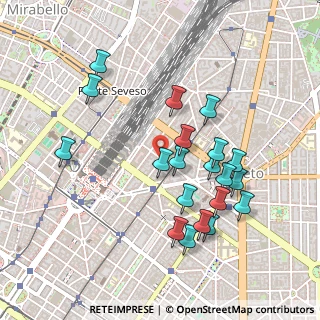 Mappa Via S. Giovanna D'arco, 20124 Milano MI, Italia (0.4675)