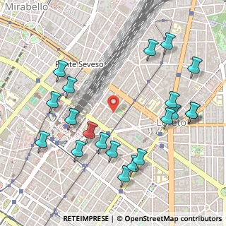Mappa Via S. Giovanna D'arco, 20124 Milano MI, Italia (0.5965)