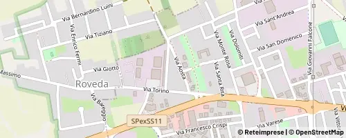 Mappa Bareggio