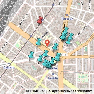 Mappa Viale Brianza, 20124 Milano MI, Italia (0.212)