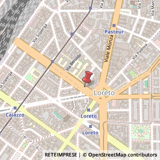 Mappa Viale Brianza,  6, 20127 Milano, Milano (Lombardia)