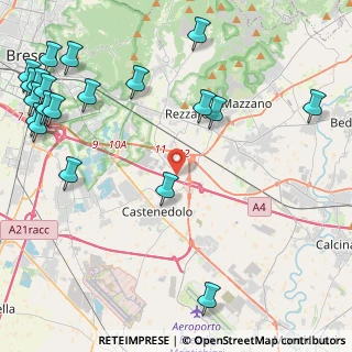 Mappa Via San Giacomo, 25086 Rezzato BS, Italia (6.2615)