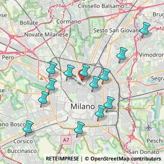 Mappa Via Pietro Borsieri, 20124 Milano MI, Italia (4.03231)