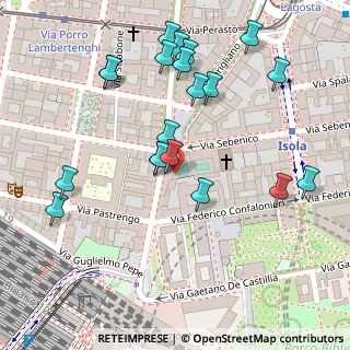 Mappa Via Pietro Borsieri, 20124 Milano MI, Italia (0.1345)