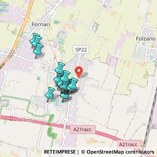 Mappa Via O. Bersini, 25020 Flero BS, Italia (0.754)