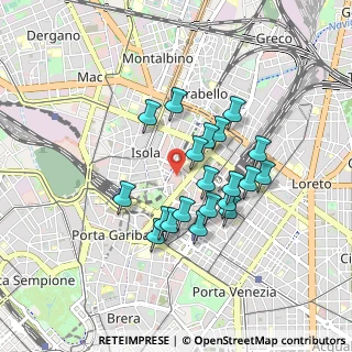 Mappa Palazzo Lombardia, 20124 Milano MI, Italia (0.7295)