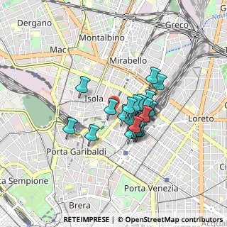 Mappa Palazzo Lombardia, 20124 Milano MI, Italia (0.5865)