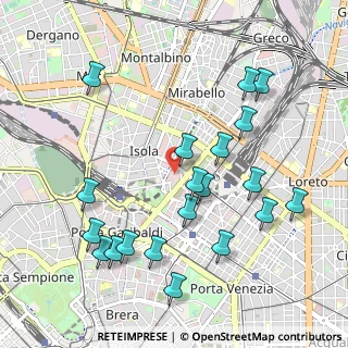 Mappa Palazzo Lombardia, 20124 Milano MI, Italia (1.0955)