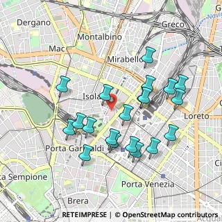 Mappa Palazzo Lombardia, 20124 Milano MI, Italia (0.905)