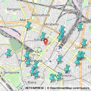 Mappa Palazzo Lombardia, 20124 Milano MI, Italia (1.3775)