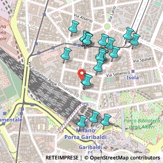 Mappa Via Francesco Carmagnola, 20159 Milano MI, Italia (0.227)