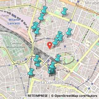 Mappa Via Francesco Carmagnola, 20159 Milano MI, Italia (0.5075)