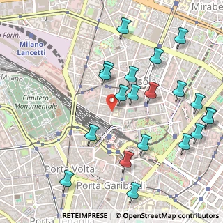 Mappa Via Francesco Carmagnola, 20159 Milano MI, Italia (0.591)