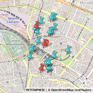 Mappa Via Francesco Carmagnola, 20159 Milano MI, Italia (0.4295)
