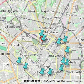 Mappa Via Francesco Carmagnola, 20159 Milano MI, Italia (2.63167)