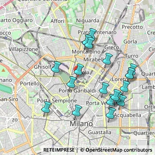 Mappa Via Francesco Carmagnola, 20159 Milano MI, Italia (2.1055)