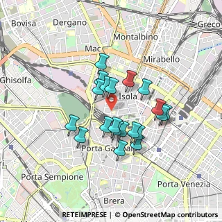 Mappa Via Francesco Carmagnola, 20159 Milano MI, Italia (0.6855)