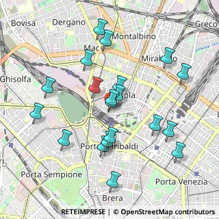 Mappa Via Francesco Carmagnola, 20159 Milano MI, Italia (0.966)