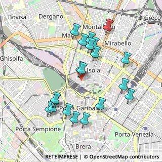 Mappa Via Francesco Carmagnola, 20159 Milano MI, Italia (0.9695)