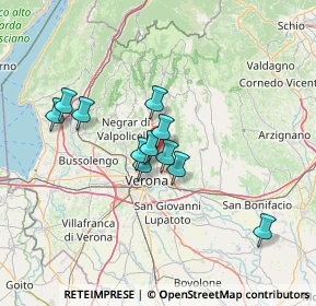 Mappa 37142 Verona VR, Italia (10.88818)