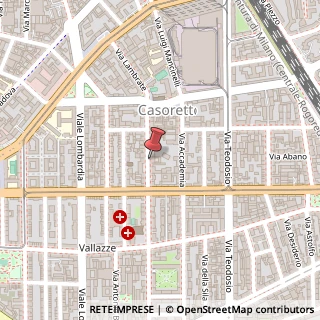 Mappa Via Andrea Maria Amp?re, 106, 20131 Milano, Milano (Lombardia)