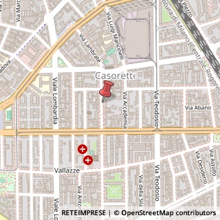 Mappa Via Andrea Maria Amp?re, 112, 20131 Milano, Milano (Lombardia)