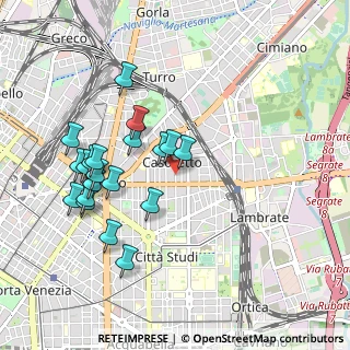 Mappa Via Accademia, 20131 Milano MI, Italia (0.9595)
