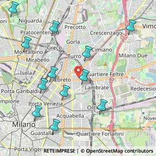 Mappa Via Accademia, 20131 Milano MI, Italia (2.53917)
