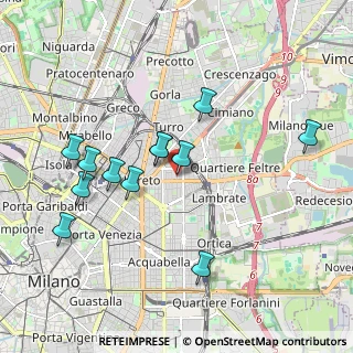 Mappa Via Accademia, 20131 Milano MI, Italia (1.85833)