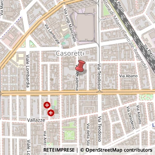 Mappa Via Accademia, 40/1, 20131 Milano, Milano (Lombardia)