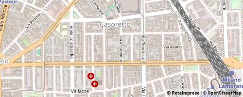 Mappa Milano