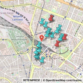 Mappa Via Guglielmo Pepe, 20159 Milano MI, Italia (0.399)