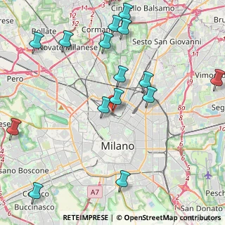 Mappa Via Guglielmo Pepe, 20159 Milano MI, Italia (5.22625)
