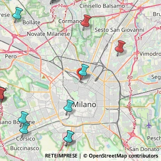 Mappa Via Medardo Rosso, 20159 Milano MI, Italia (7.11143)