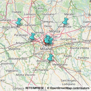 Mappa Via Guglielmo Pepe, 20159 Milano MI, Italia (28.965)
