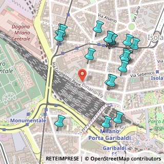 Mappa Via Medardo Rosso, 20159 Milano MI, Italia (0.287)