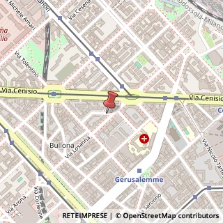 Mappa Via Privata Francesco Koristka,  15, 20154 Milano, Milano (Lombardia)