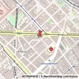Mappa Via Privata Francesco Koristka, 17, 20154 Milano, Milano (Lombardia)