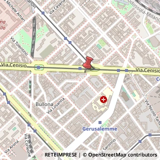 Mappa Piazza Diocleziano, 5, 20154 Milano, Milano (Lombardia)