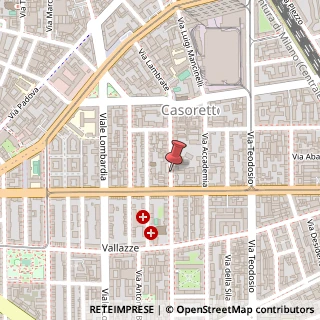 Mappa Via Andrea Maria Amp?re,  99, 20131 Milano, Milano (Lombardia)