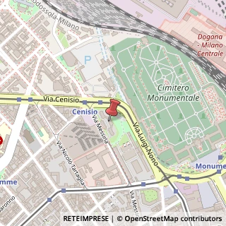 Mappa Via Messina, 38, 20154 Milano, Milano (Lombardia)